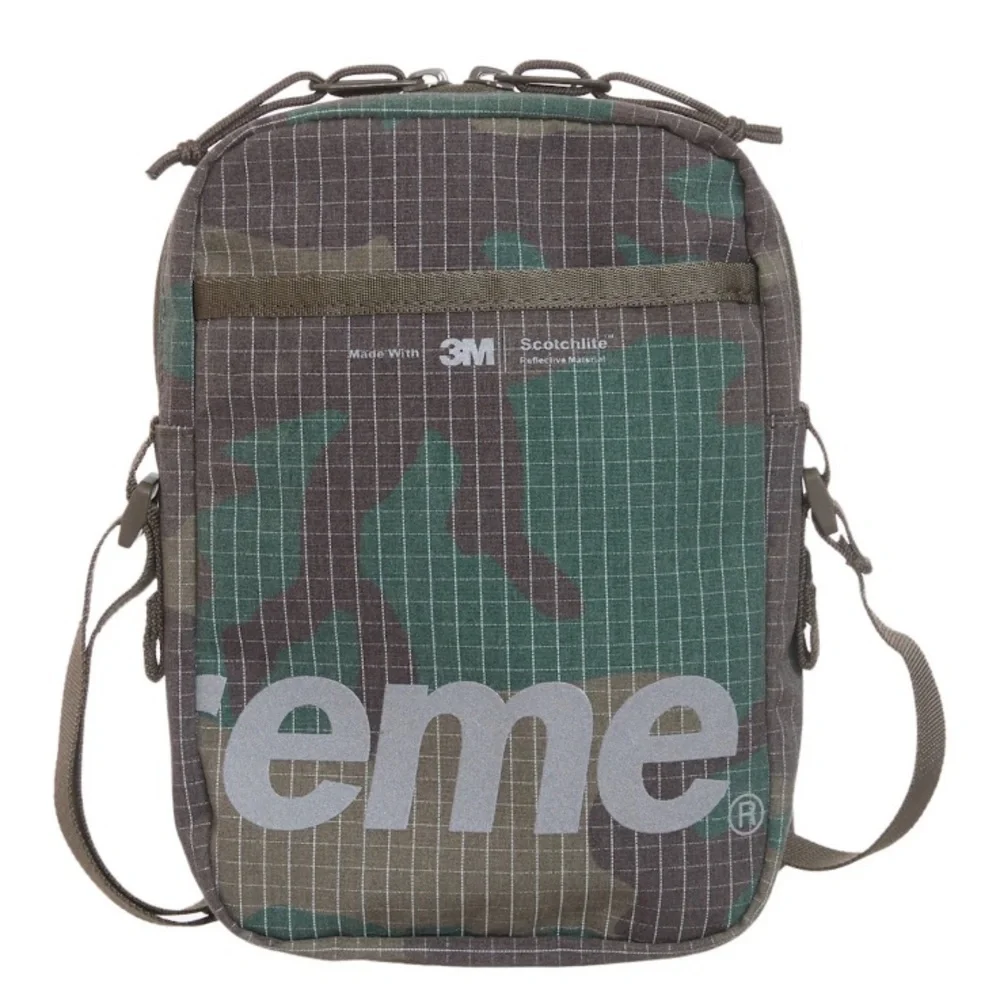 Supreme Shoulder/ Side Bag Woodland Camo SS24 - Picture 3 of 6